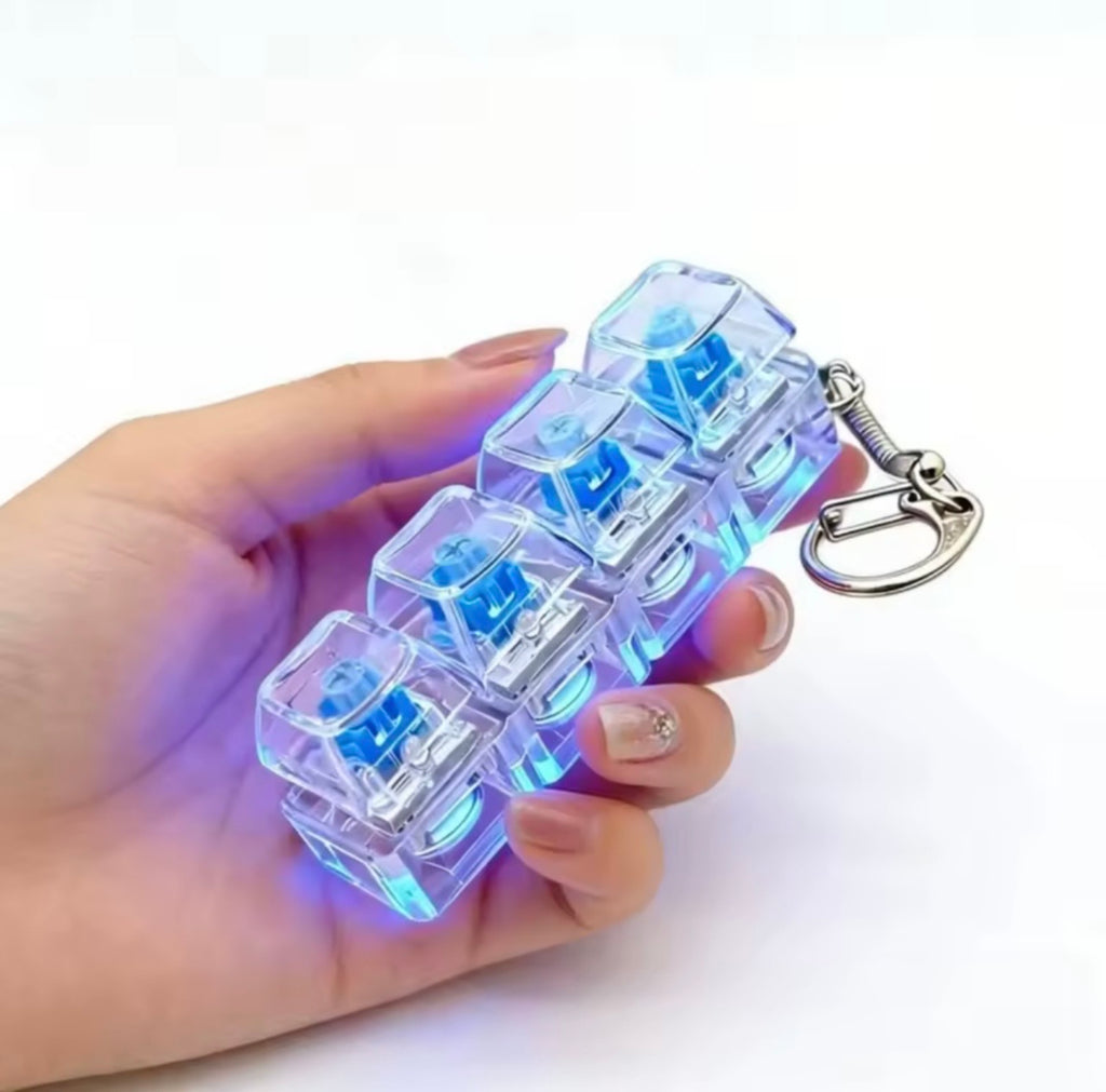 TactileVibe™ RGB Mechanical Fidget Clicker