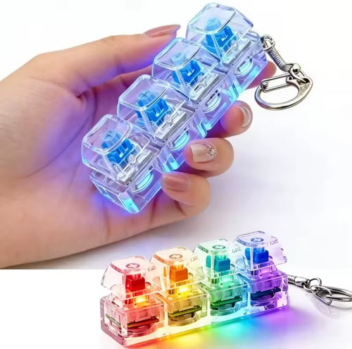 TactileVibe™ RGB Mechanical Fidget Clicker