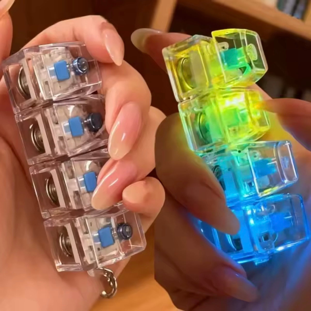 TactileVibe™ RGB Mechanical Fidget Clicker