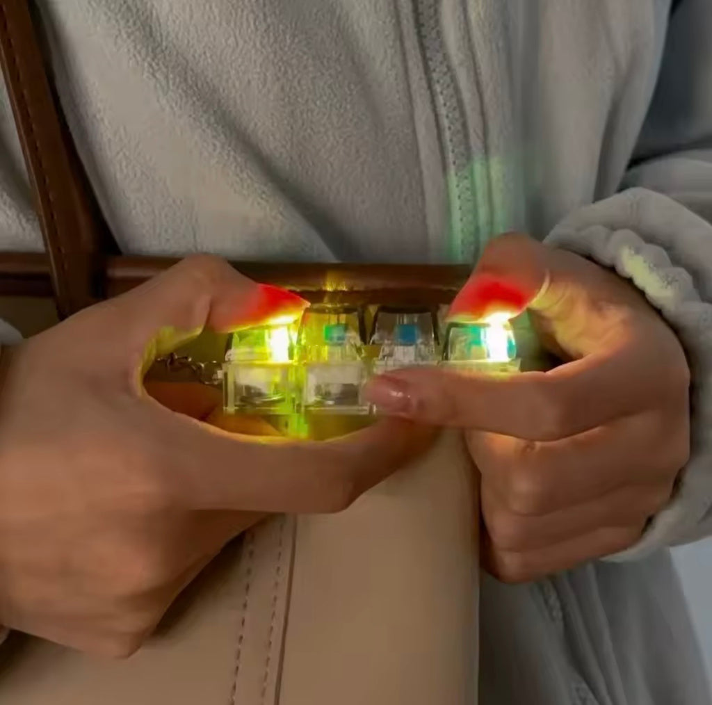 TactileVibe™ RGB Mechanical Fidget Clicker
